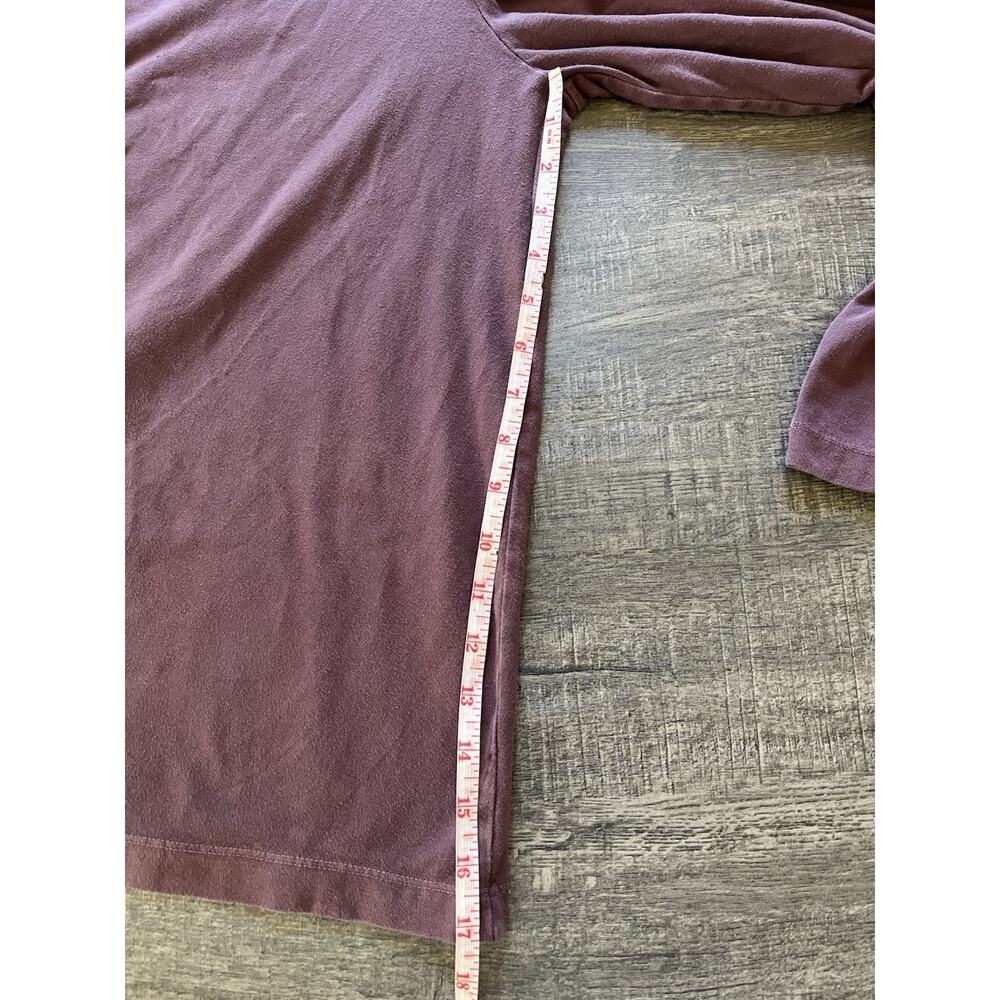 Mien Women’s Purple Lakeside Organic Cotton Wideleg Jumpsuit Made In USA Medium - Picture 9 of 10